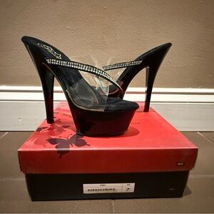 NEW Women’s Pleaser Size 7 Black Heels
